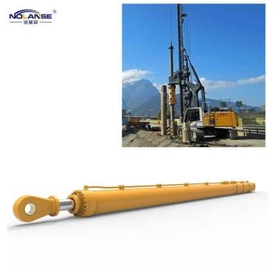 250 Ton Hydraulic Jack Long Stroke Bracket Trunk Telescopic Sleeve Hydraulic Cylinder for Elevator