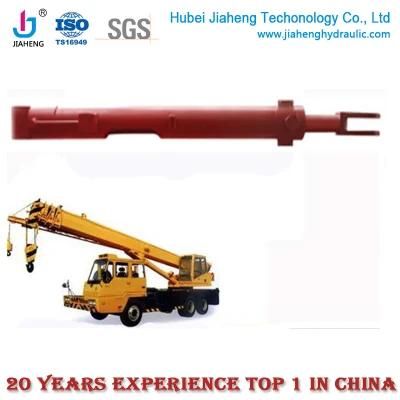 Custom Jiaheng brand truck mounted telescopic crane Single Acting Hydraulic Cylinder For Tipper/Dumper winches crane