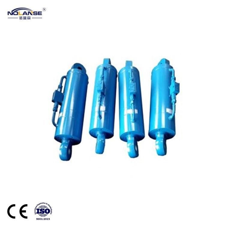 Customized Steel Casting Industry Heavy Duty Vehicle Single Piston Double Action Hydraulic Cylinder
