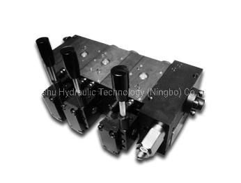 3 Series Hydraulic + Manual Actuation Load-Sensitive Proportional Multi-Way Hydraulic Valve
