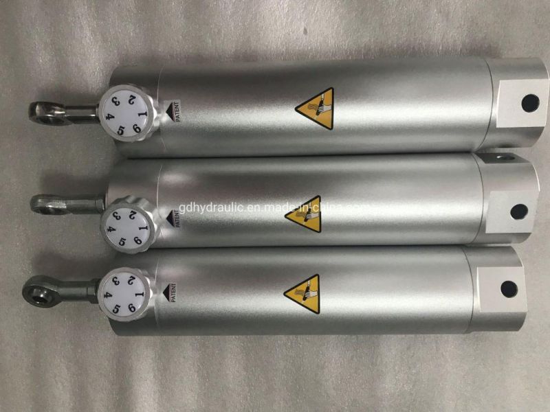 Fitness Hydraulic Cylinder Aluminum Hydraulic Damper with 6 Resistance Force Stages
