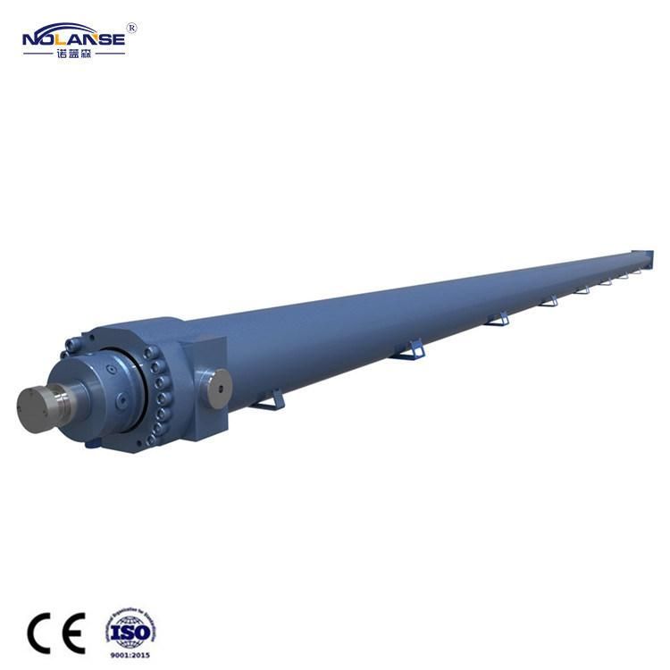 Hydraulic Cylinder Rod for Caravan 3 Stages for Dump Truck Marine Vulcanizing Machine Plunger Cylinderhydraulic Cylinder