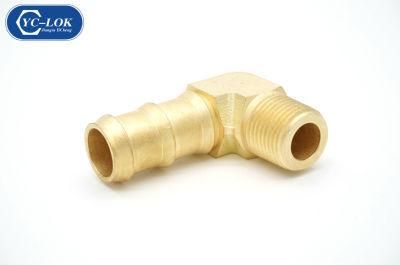 Brass 90 Degree Elbow Hydraulic Tube Fittings