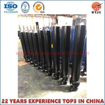 Single Acting FC Telescopic Hydraulic Cylinder for Dump Trailer with ISO/Ts16949