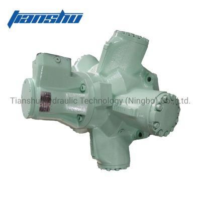 China Brand Tianshu One / Two Speed Radial Piston Hydraulic Motor Replace Kawasaki Staffa Hmb Hmc for Sale
