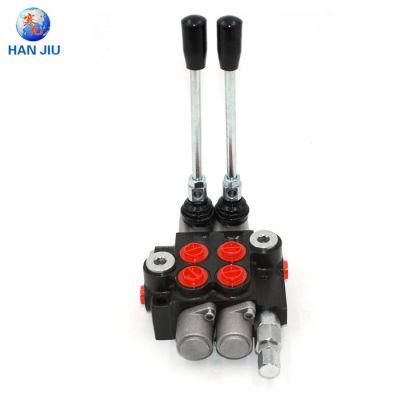 2 Spool Hydraulic Control Valve