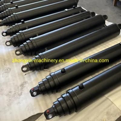 4 Stage Parker Interchangeable Hydraulic Cylinder for Dump Truck
