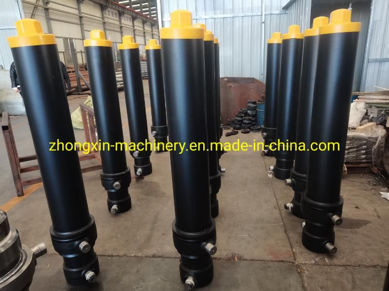Hyva Type Multistage Hydraulic Cylinder Used for Dump Truck