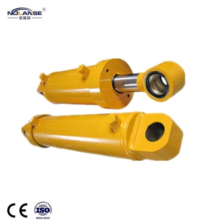 China Customization Dump Truck Tractor Loader Stainless Steel Double Acting 20 Ton Hydraulic Cylinder Manufacturers