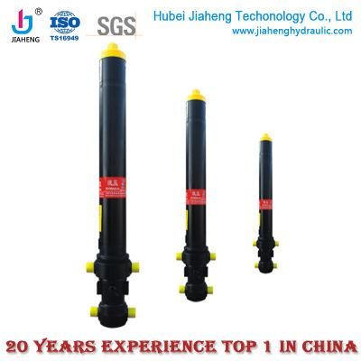 Jiaheng Brand Custom Telescopic Dump Truck Front End Hydraulic Oil Cylinder for Road roller