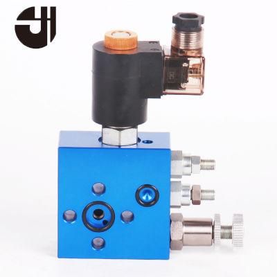 LL123-009L hydraulic 220V power pack unit system manifold plug valve