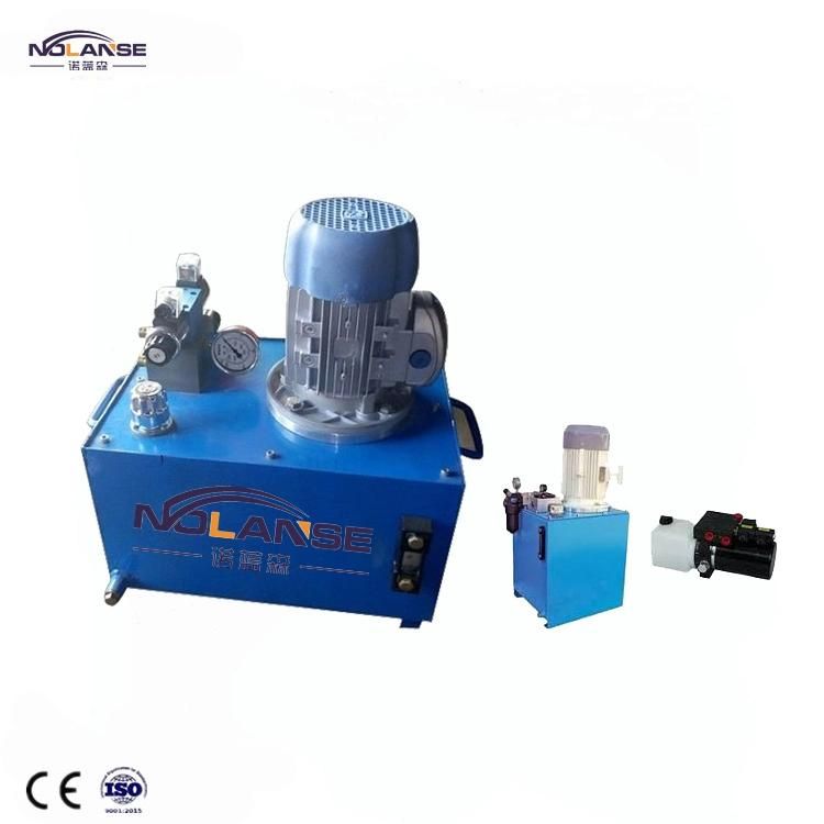 Plant Sale Custom-Made Lowboy Double Acting Portable Hydraulic Power Pack Power Motor and Hydraulic Power System Station