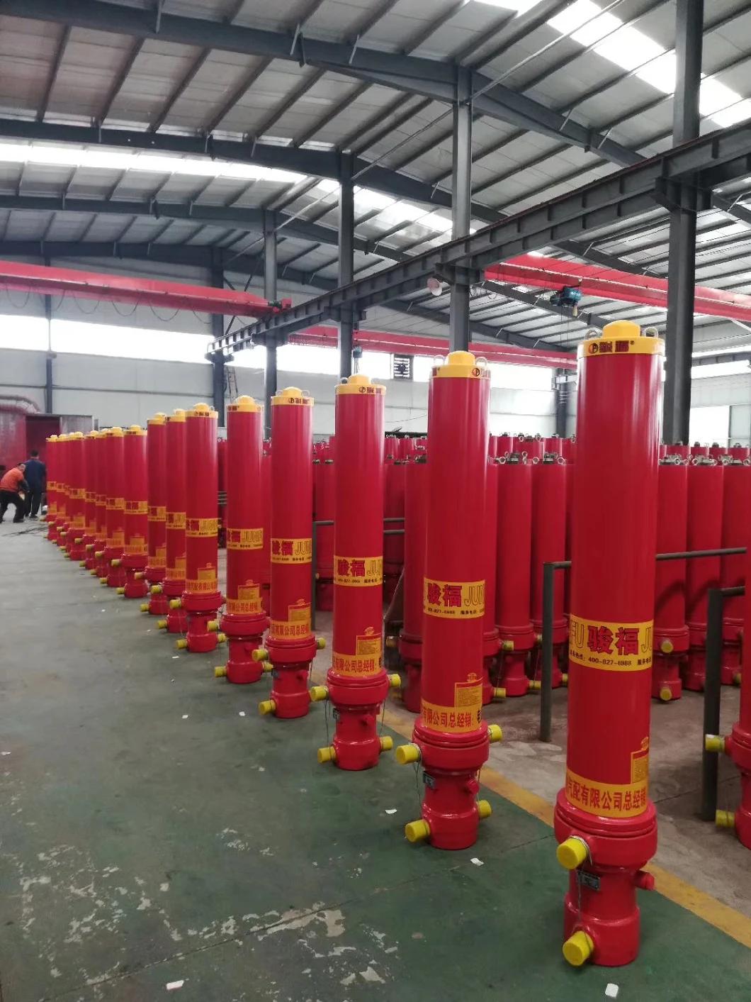 Dump Truck Hydraulic Cylinder Stretch and Shrink