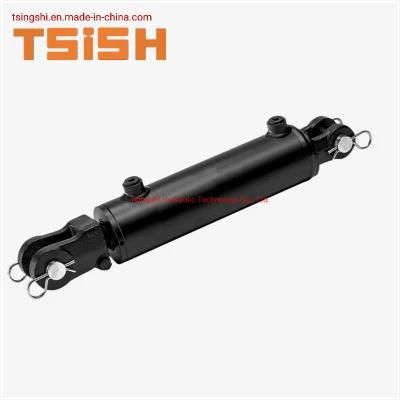 Double Acting Small Piston Clevis Welded Hydraulic Feed Cylinder