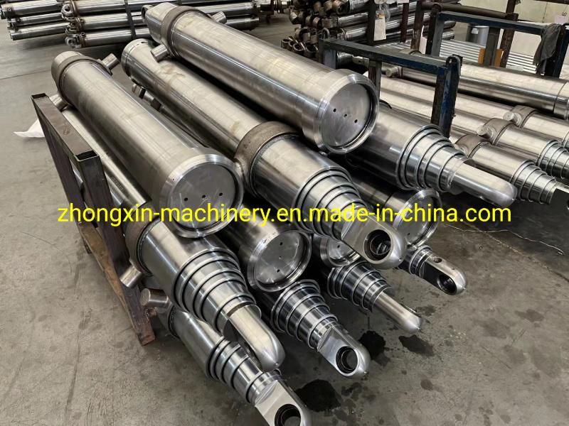 Multistage Telescopic Hydraulic Cylinder for Dump Trucks