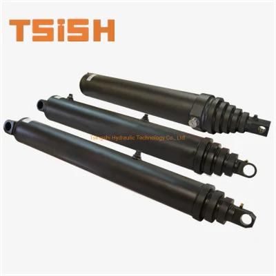 Long Stroke 20m Elevator Telescopic Stroke Hydraulic Cylinder