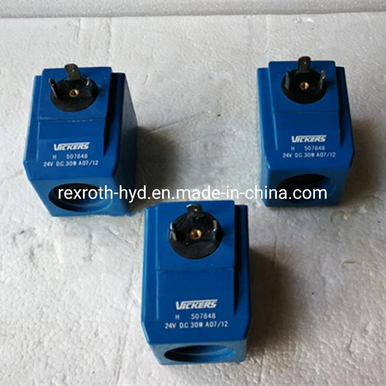 Injection Molding Machine Coil Solenoid Valve Coil Hydraulic Valve Coil H507848 24VDC 30W P/N Mh1933 Eaton