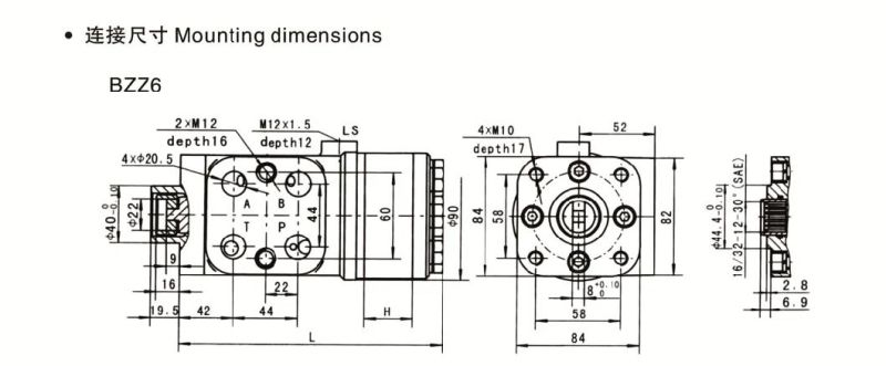 Coaxial Flow Amplifying Hydraulic Steering Control Units (BZZ6 SCU)