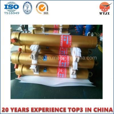 Fe Hyva Type Telescopic Single Acting Hydraulic Cylinder for Dump Trailer/Truck