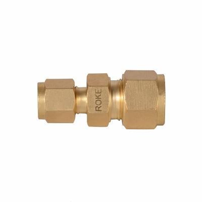 Brass Double Ferrules Metric Tube Fittings 2mm to 38mm Reducing Unions