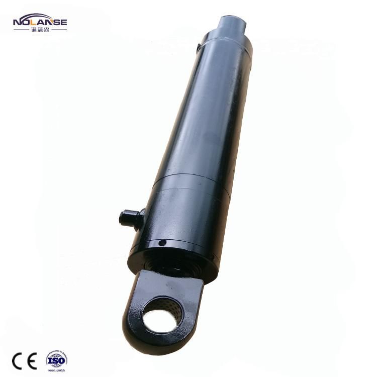 Truck Tail Plate Hydraulic Cylinder with Nickel-Plated Piston and Dustproof Rubber Sleeve Components of Truck Tail Gate Lift