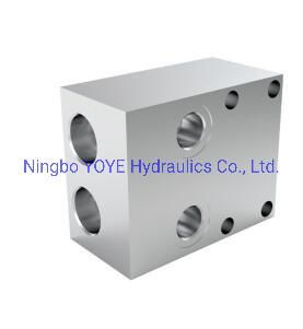 Overcentrel Valve Manifold Block Aluminum Block Hydraulic Block